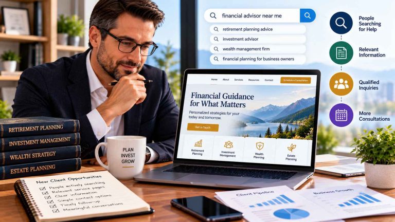 How Financial Advisors Can Attract Prospects Who Are Actively Looking for Help
